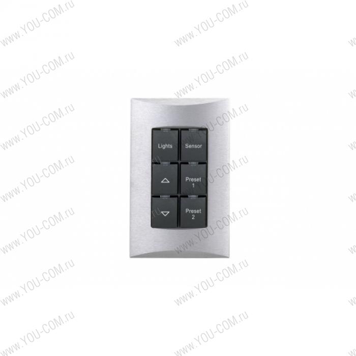 Рамка Crestron B-G1-FPAR-S/STEEL