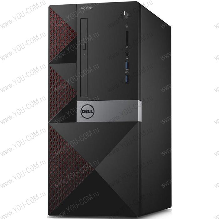 Пк Dell Vostro 3650-0328 MT,,i5-6400 (2,7GHz),4GB (1x4GB),1TB (7200 rpm),AMD R9 360 (2GB DDR5),Linux,1 year N BD, без рф приложений