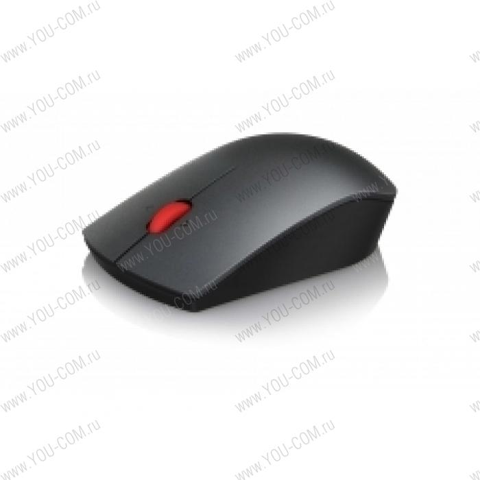 Компьютерная мышь Lenovo Professional Wireless Laser Mouse ( Invisible laser sensor with 1600 DPI, 4-way scroll wheel, 2 AA batteries, 2.4 GHz Wireless via Nano USB )