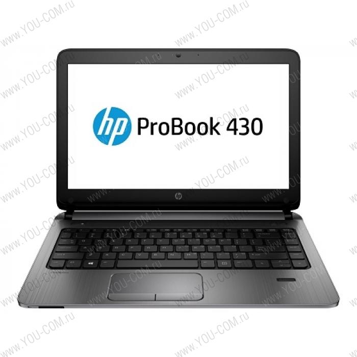 Ноутбук без сумки HP ProBook 430 G3 Core i5-6200U 2.3GHz,13.3" HD (1366x768) AG,4Gb DDR4(1),500Gb 7200,40Wh LL,FPR,1.5kg,1y,Silver,Win7Pro+Win10Pro