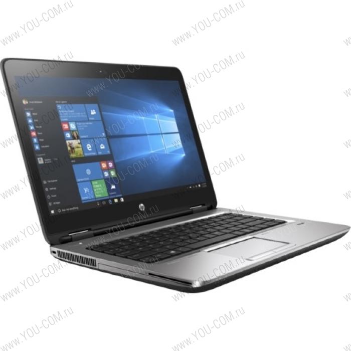 Ноутбук без сумки HP ProBook 640 G3 Core i3-7100U 2.4GHz,14" HD (1366x768) AG,4Gb DDR4(1),500Gb 7200,DVDRW,48Wh LL,FPR,2.1kg,1y,Gray,Win10Pro