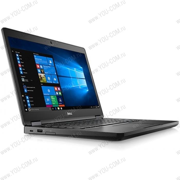 Ноутбук Dell Latitude 5480 Core i5-7440HQ 2.8GHz 14" FHD AG LED,8GB DDR4(1),256GB SSD,NV.GF 930MX (2GB),WiFi,BT,TPM,Thunderbolt  3,4С,1.8kg,3y,Linux