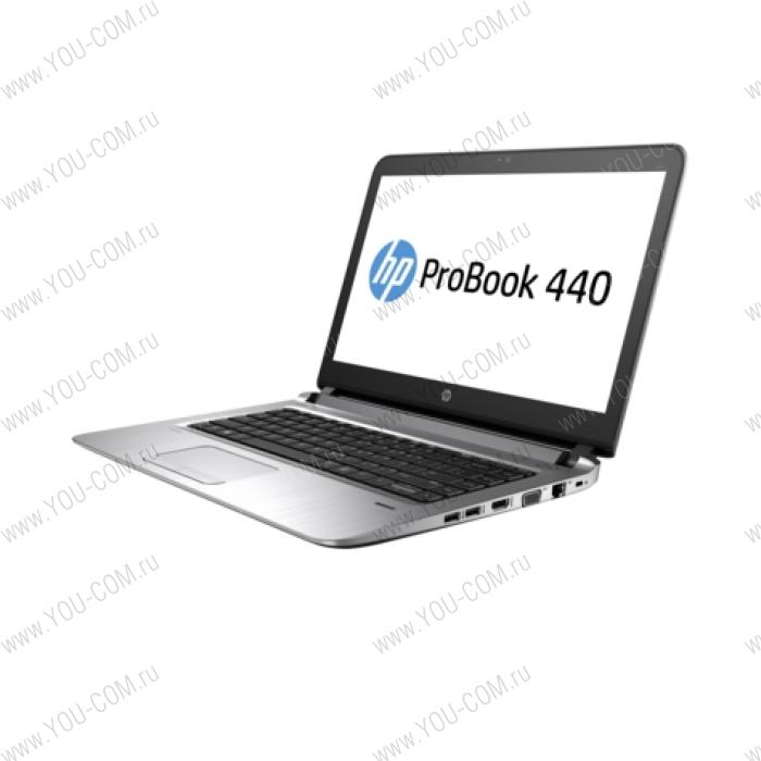 Ноутбук без сумки HP Probook 440 G3 Core i7-6500U 2.5GHz,14" FHD LED AG Cam,8GB DDR4(1),256GB SSD,ATI.R7 M340 2Gb,WiFi,BT,4C,FPR,1,68kg,1y,Win7Pro(64)+Win10Pro(64)