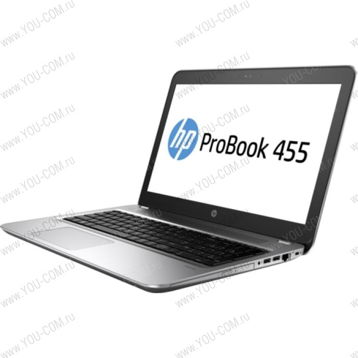 Ноутбук без сумки HP ProBook 455 G4 A9-9410 2.4GHz,15.6" FHD (1920x1080) AG,4Gb DDR4(1),500Gb 7200,DVDRW,48Wh LL,FPR,2.1kg,1y,Silver,DOS