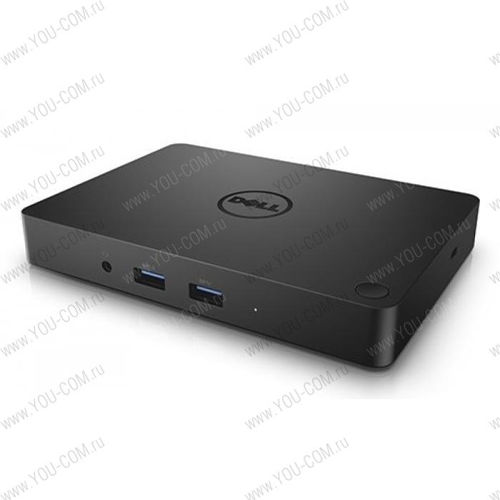 Док-станция Dell Dock WD15; USB Type-C;  with 130W AC adapter (XPS 9350/9550/Latitude 5179/5175)