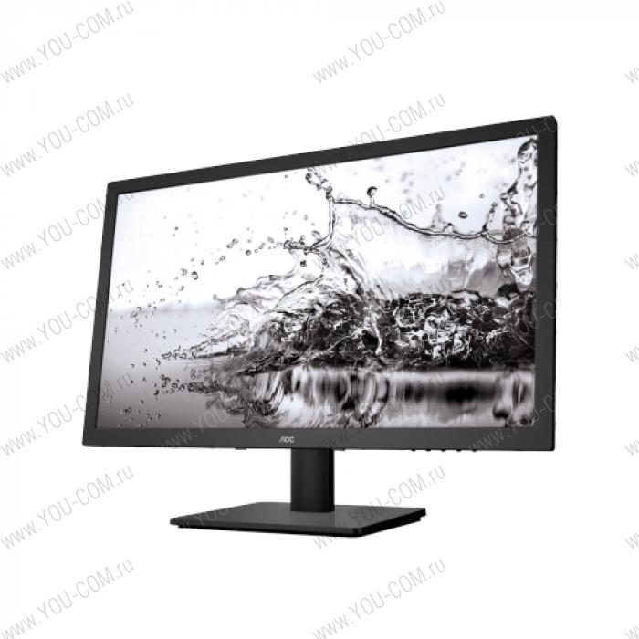 Монитор 18,5" AOC E975SWDA 1366x768 TN LED 16:9 5ms VGA DVI 50M:1 170/160 250cd Speakers Black