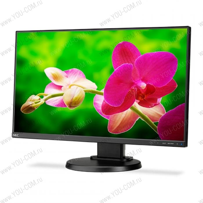 Монитор NEC 24" E241N LCD BK/BK ( IPS; 16:9; 250cd/m2; 1000:1; 6ms; 178/178; 1920х1080; D-sub; HDMI; DP; HAS 110 mm; Tilt; Swiv 45/45; Pivot, Spk 2х1W; тонкая рамка 1мм)