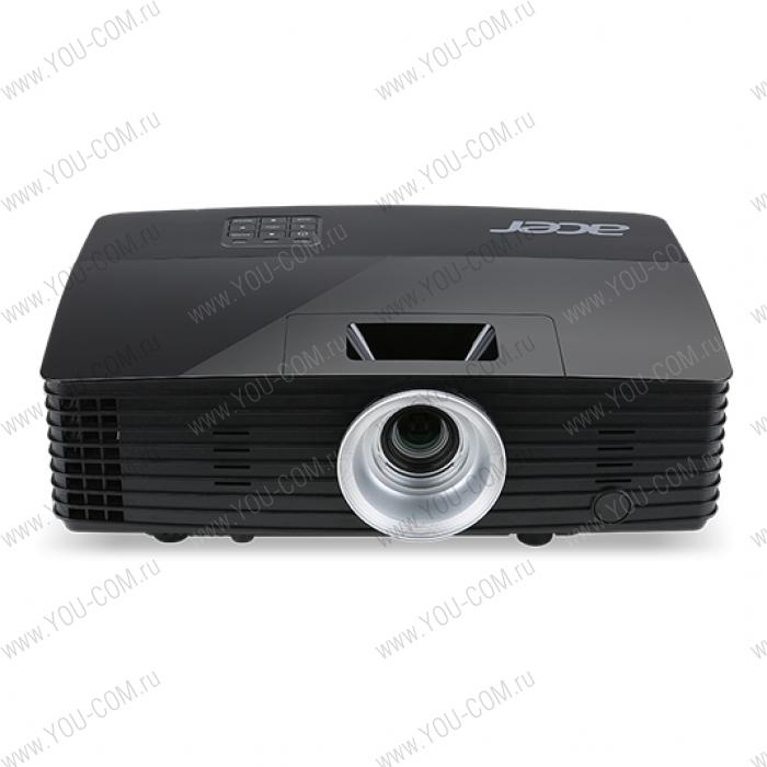 Проектор Acer projector P1385WB TCO, P1385WB, DLP 3D, WXGA, 3400Lm, 20000/1, HDMI, RJ45, TCO-certified, Bag, 2Kg, EURO EMEA (replace MR.JLQ11.001)