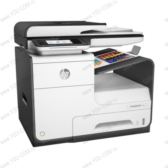 HP PageWide 377dw  MFP (p/c/s/f, A4, 600dpi, 30(up to 45)ppm, Duplex, 2trays 50+500, 768 Mb, ADF50, USB2.0/Eth/WiFi, 1y war)