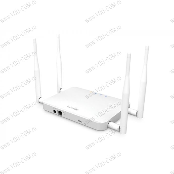 Точка доступа EnGenius ECB1200 Wireless Dual Band AP/CB 11ac/b/g/n 2.4+5GHz 300+866 3T3R+3T3R 4*5dBi RP-SMA Omni GbE PoE (alt UAP-AC-PRO)