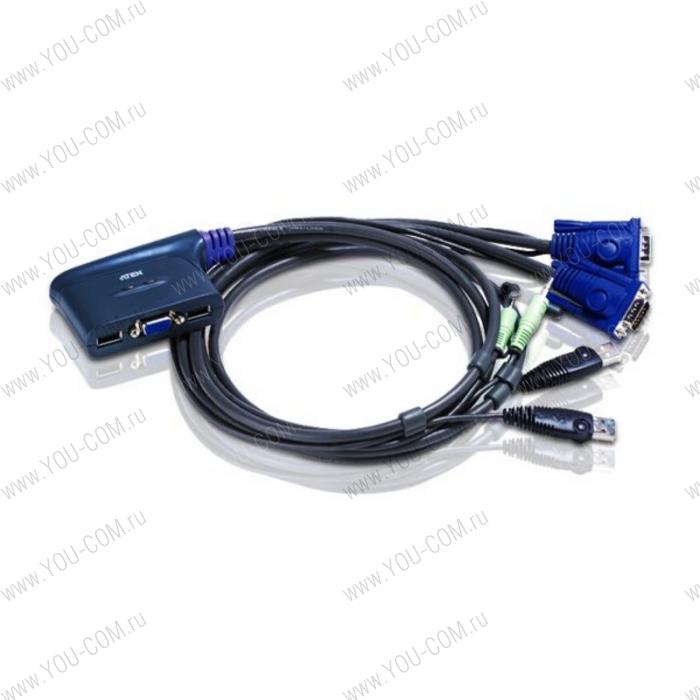 ATEN 2 PORT USB KVM SWITCH./