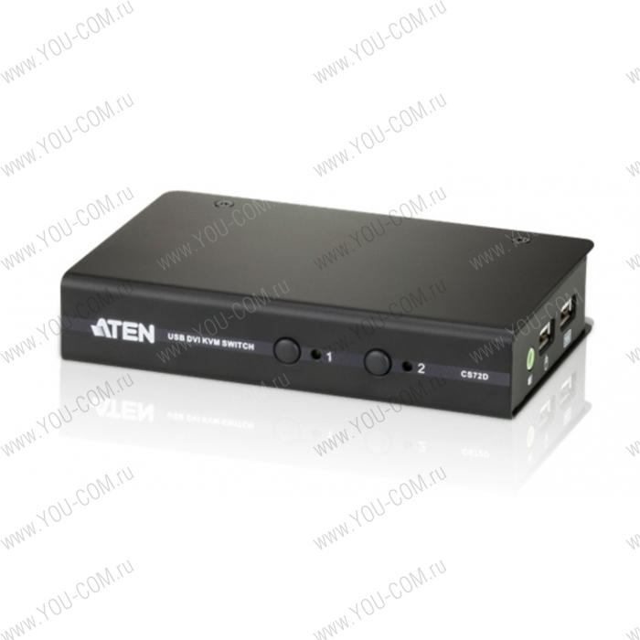 ATEN 2 PORT USB DVI KVM SWITCH.