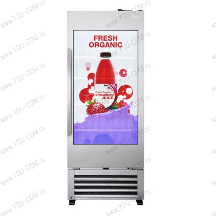 Прозрачный холодильник LG 49WEC-CB 1920х1080,100кд/м2.USBх2