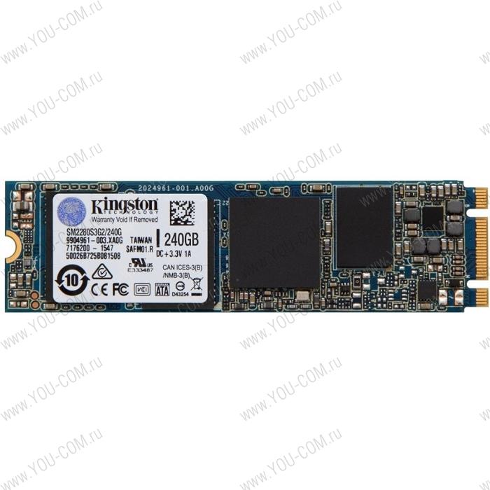 Kingston SSD M.2  240GB SSDNow (Single Side) Alone (Retail)