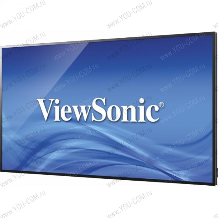 Монитор Viewsonic 48" LED commerical display, 1920x1080, 350 nits, 4000:1, 8ms RT, 178/178, 7W x 2 build in Speakers, VGA, DVI-D, DP, HDMI, YPbPr, CVBS, USB, RS232, RJ45, 400x400 wall mount compatible