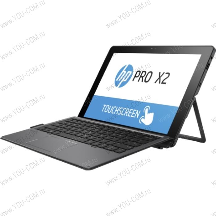 Ноутбук без сумки HP Pro x2 612 G2 Core i5-7Y54 1.2GHz,12" WUXGA+ (1920x1280) Touch BV,8Gb DDR3L total,256Gb SSD,LTE,41Wh LL,FPR,kbd,1.2kg,1y,Black,Win10Pro