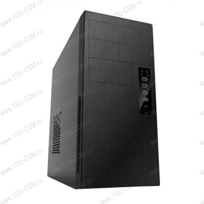Корпус MidiTower Powerman ES863 Black 4*USB 2.0,HD,Audio mATX (без блока питания)