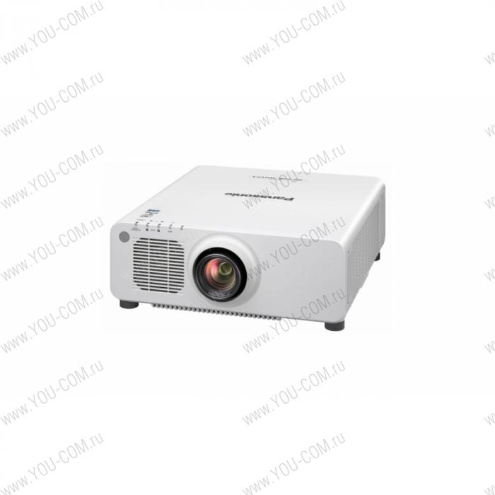 Лазерный проектор Panasonic PT-RZ770WE DLP, 7200 ANSI Lm,(1.7– 2.4:1),WUXGA(1920x1200);10000:1;16:10; HDMI IN;DVI-D IN;SDI IN; RGB1 IN - BNCx5;RGB 2IN D-sub15pin;VideoIN-BNC; RS232;MultiProjector Sync 1; Remote In/Out;LAN RJ45 -DIGITAL LINK; белый 23 кг.