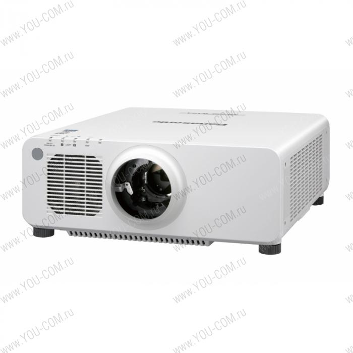 Лазерный проектор Panasonic PT-RW930LWE (без объектива) DLP, 9400 ANSI Lm, WXGA(1280x800), 10000:1;16:10;HDMI IN; DVI-D IN; RGB 1 IN - BNCx5; RGB 2 IN -D-sub15pin; RS232; LAN RJ45 - DIGITAL LINK; белый