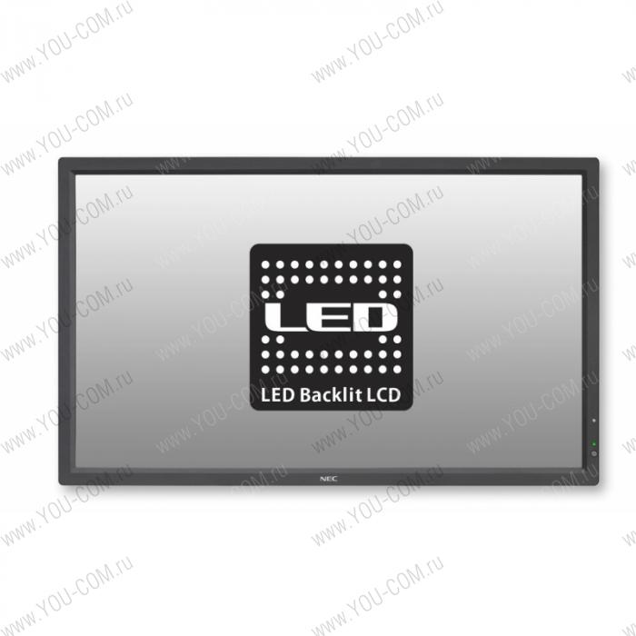 Защищенная панель NEC MultiSync V323-2 PG 1920х1080,1300:1,450кд/м2,проходной DVI, защитное стекло