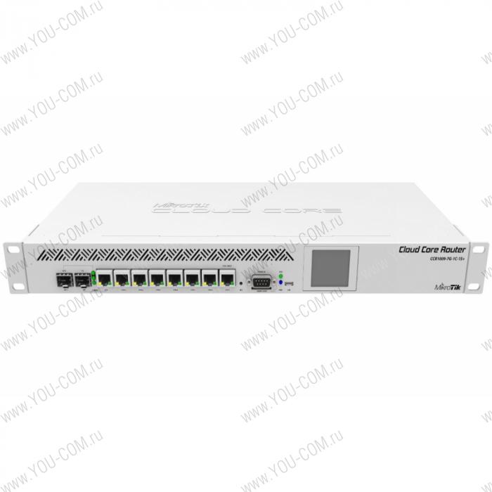 Маршрутизатор Mikrotik Cloud Core Router 1009-7G-1C-1S+ (CCR1009-7G-1C-1S+)