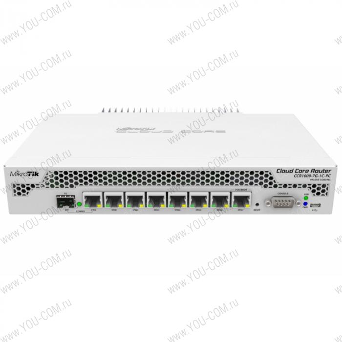 Маршрутизатор Mikrotik Cloud Core Router CCR1009-7G-1C-PC