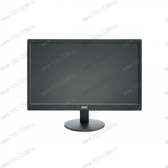 Монитор 19,5" AOC E2070SWN 1600x900 TN LED 16:9 5ms VGA 10M:1 90/60 200cd Black