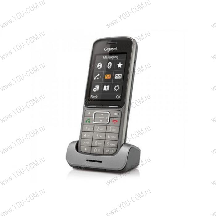 Беспроводной телефон DECT Gigaset SL750HX PRO (комплект: трубка и зарядное устройство, цветной дисплей 2.4, GAP, Cat-Iq 2.0)