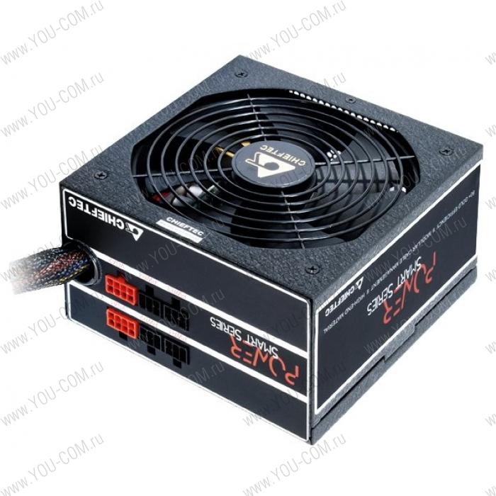 Блок питания Chieftec PSU GPS-1000C 1000W Smart ATX2.3/EPS12V 240V 14cm Fan 80+Gold Active PFC 20+4, 2x8(4+4)p, 6x8(6+2)p, 10xSATA, 3xMolex