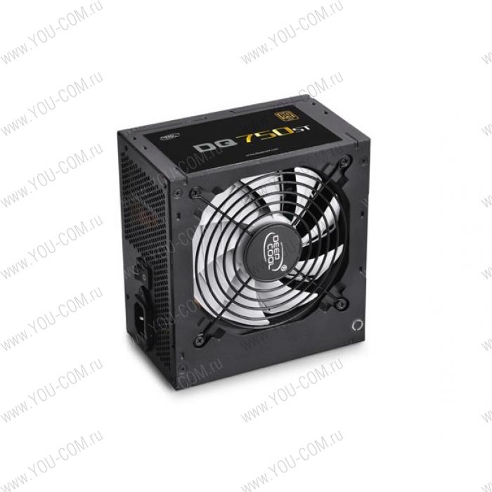 Блок питания Deepcool Quanta DQ750ST (ATX 2.31, 750W, PWM 120mm fan, Active PFC, 6*SATA, 80+ GOLD) RET