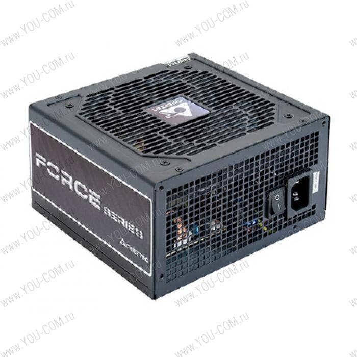 Блок питания Chieftec PSU CPS-750S 750W FORCE ATX2.3 APFC 85+ 240V RTL 12cm Fan Active PFC 20+8+4p; 24+8p; 24+8p; 6xSATA; 3xMolex+FDD Efficiency >80%