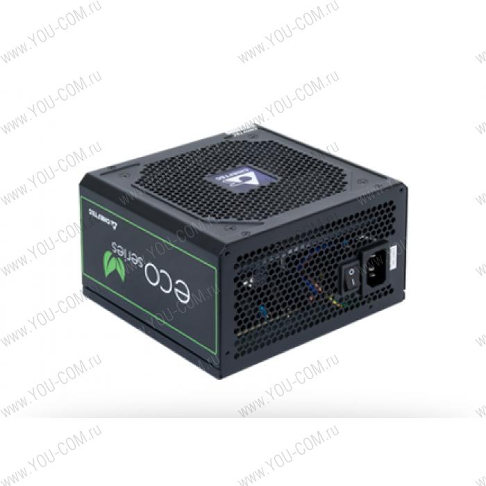 Блок питания Chieftec PSU GPE-700S 700W ECO ATX2.3/EPS12V 230V CabMan RT 85%+ 12cm Fan Active PFC Fix:24pin ATX, 8(4+4)p Mod:2x8(6+2)p,2x(SATAx3),2xMolex