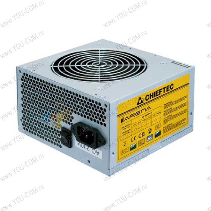 Блок питания Chieftec PSU GPA-500S8 500W ATX2.3 APFC Bulk 12cm Fan Active PFC 20+4p; 4p; 6+1p; 3xSATA; 2xMolex+FDD