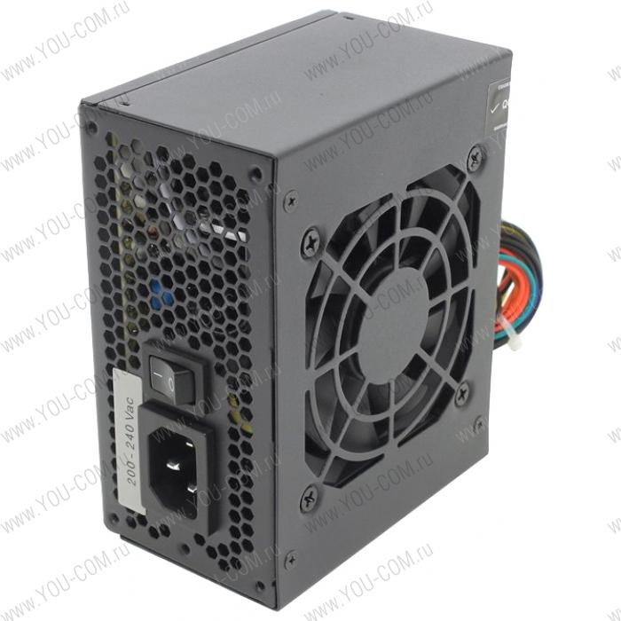 Блок питания Aerocool 400W SX-400, SFX, 24-Pin, 4+4-Pin, 3x SATA, 1x MOLEX, 80-mm fan