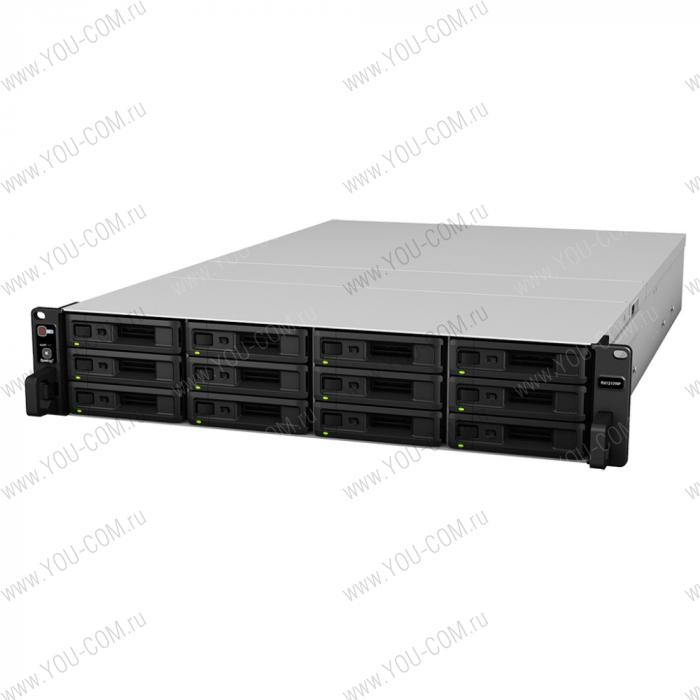 Полка расширения для схд Synology Expansion Unit (Rack 2U) for RS4021xs+,RS3621RPxs,RS3621xs+,RS2418+/ up to 12hot plug HDDs SATA(3,5' or 2,5')/1xPS incl Cbl