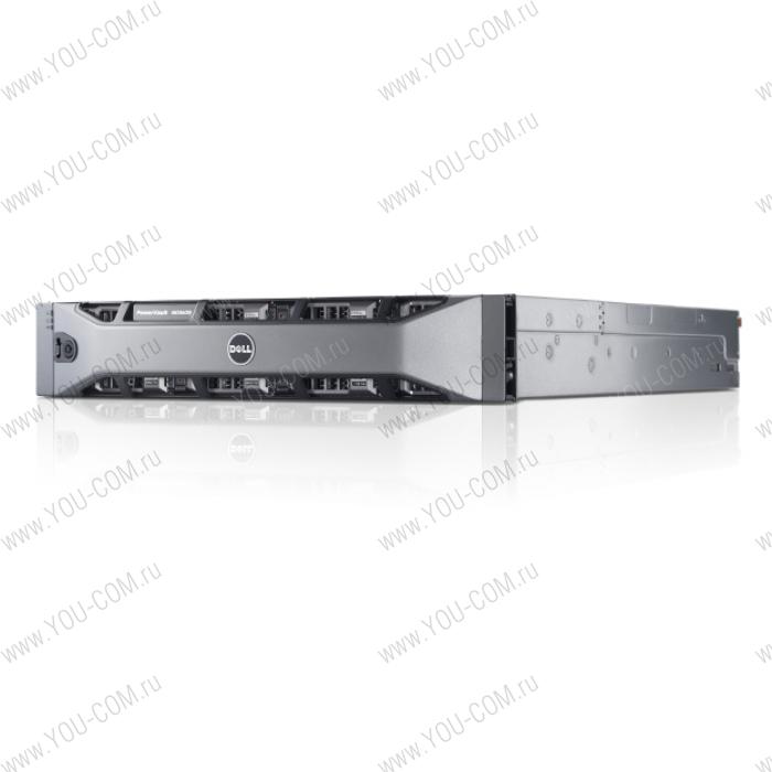 Дисковый массив Dell PowerVault MD3820i iSCSI 10GBs 24xSFF Dual Controller 4GB Cache/ no HDD UpTo24SFF/ 2x600W RPS/ Bezel/ Static ReadyRails/ need upgrade firmware Controller/ 3YPSNBD