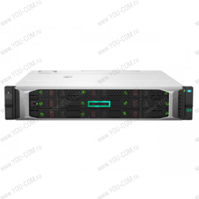 HPE D3610 LFF 12Gb SAS Disk Enclosure (2U; up to 12x SAS/SATA drives (Gen8/9/10), 2xI/O module, 2xfans and RPS, 2x0,5m HD Mini-SAS cables) for gen10 server