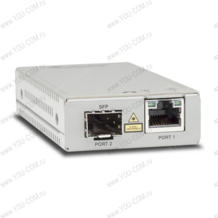 Медиаконвертер Allied Telesis Mini Media Converter 10/100/1000T to SFP