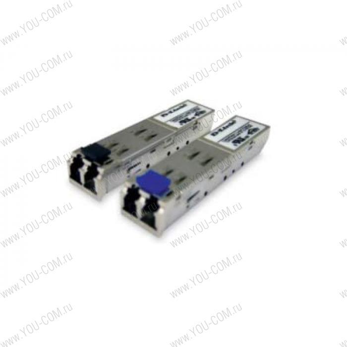 Трансмиттер D-Link DEM-331T, 1-port mini-GBIC 1000Base-LX SMF WDM SFP Tranceiver (up to 40km, support 3.3V power, LC connector)