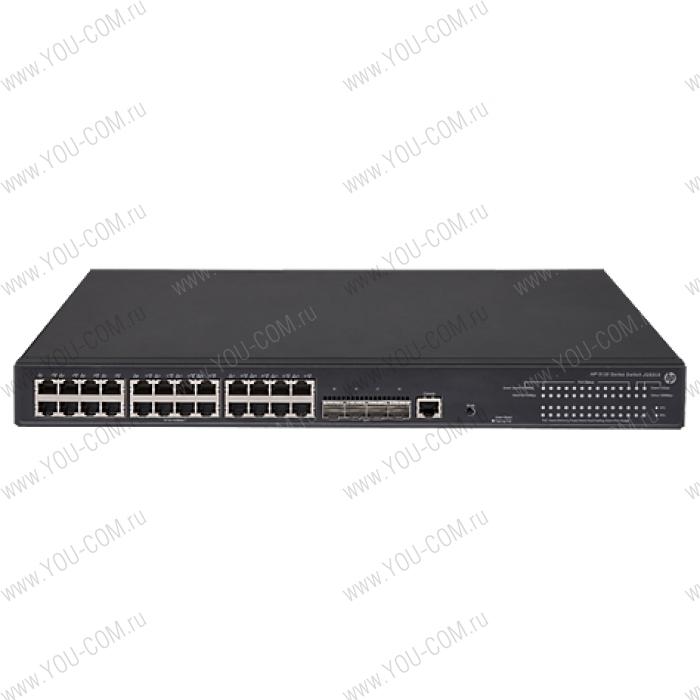 Коммутатор HP 5130-24G-PoE+-4SFP+ EI Swch (24x10/100/1000 PoE+ RJ-45 + 4x1/10G SFP+, 370W, Managed static L3, Stacking, IRF, 19')_DEMO