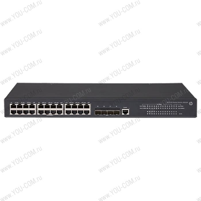 Коммутатор HP 5130-24G-4SFP+ EI Switch (24x10/100/1000 RJ-45 + 4x1/10G SFP+, Managed static L3, Stacking, IRF, 19') (repl. for JE073A,JE074A,JE068A,JE066A,JD369A)_DEMO