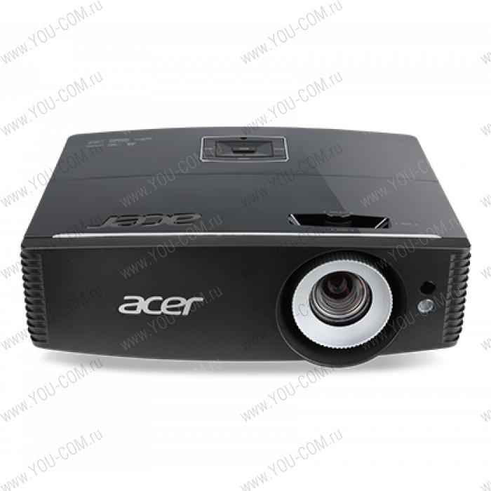 Проектор Acer projector P6500, DLP 3D, 1080p, 5000Lm, 20000/1, HDMI, RJ45,V Lens shift, LumiSense+, Bag, 4.5Kg,EURO/UK Power EMEA