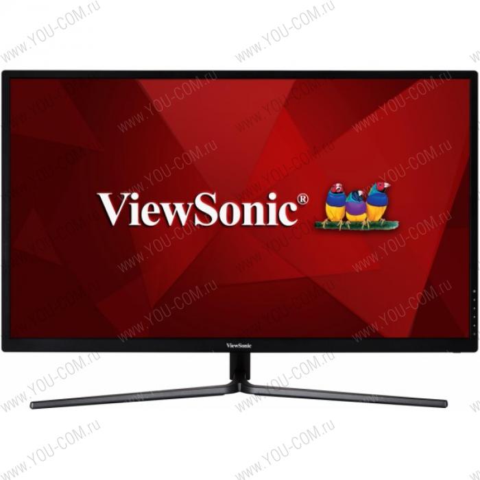 Монитор Viewsonic 32" VX3211-2K-MHD IPS LED, 2560x1440, 3ms, 250cd/m2, 178°/178°, 80Mln:1, D-Sub, HDMI, Display Port, Tilt, колонки, Headphone Out, VESA, Black