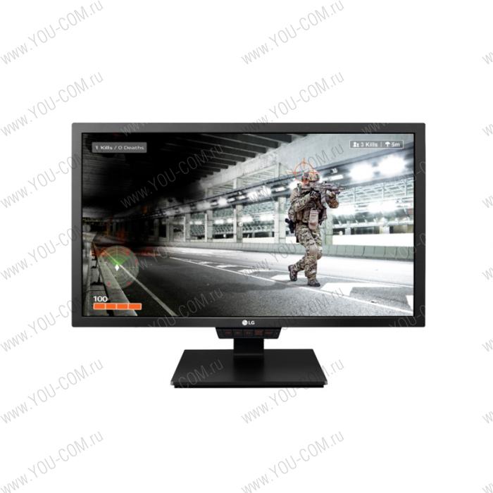 LG 24" 24GM79G-B Gaming LED, 1920x1080, 1ms, 350cd/m2, Mega DCR, 170°/160°, HDMI, Display Port, USB-Hub, Tilt, рег. по высоте, Headph.Out, Black