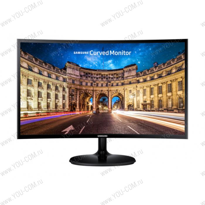 Монитор Samsung 27" C27F390FHI VA LED изогнутый 16:9 1920x1080 4ms 250cd 3000:1 178/178 D-Sub HDMI Glossy Black