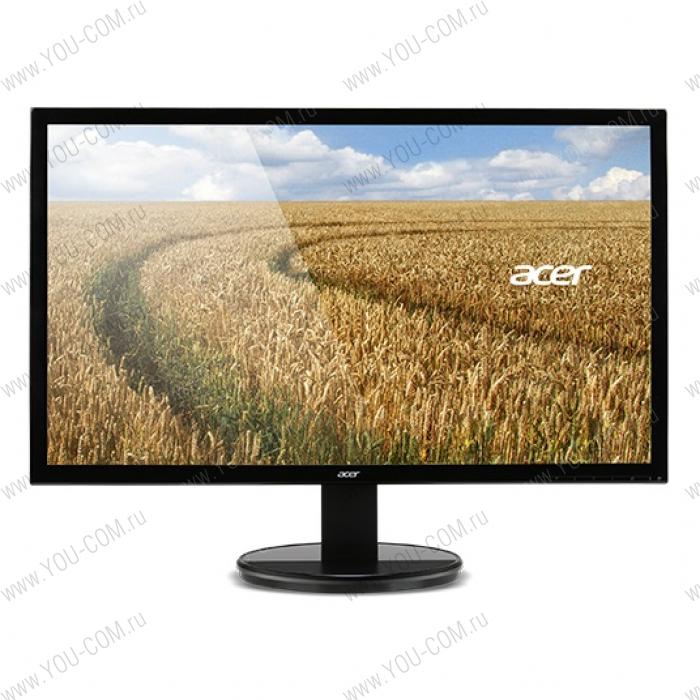 Монитор ACER 24" K242HLbd LED, 1920x1080, 5ms, 250 cd/m2, 100M:1, D-Sub, DVI, Black.