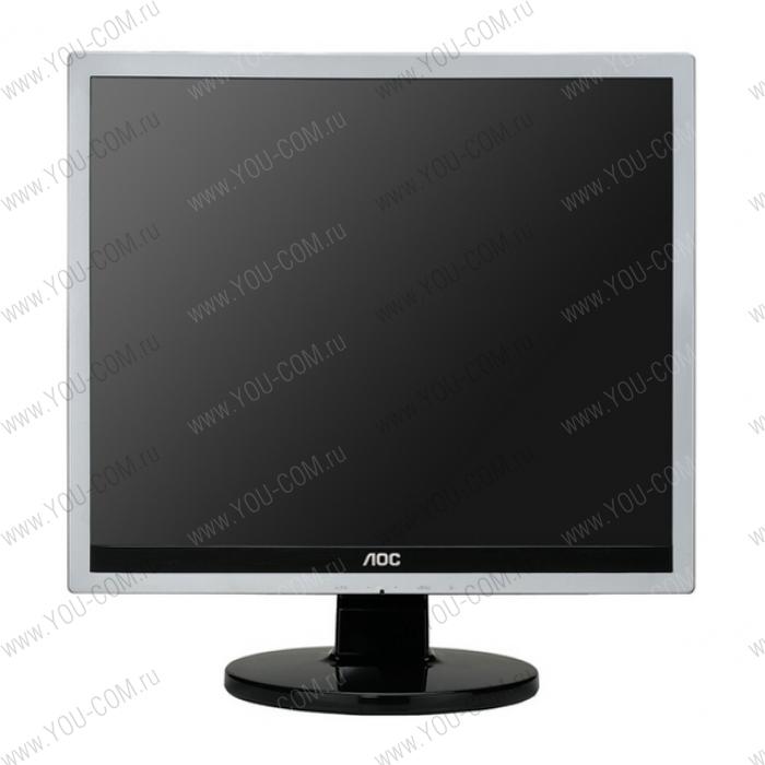 Монитор 17" AOC E719SD 1280x1024 TN LED 5:4 5ms VGA DVI 20M:1 170/160 250cd Silver/Black