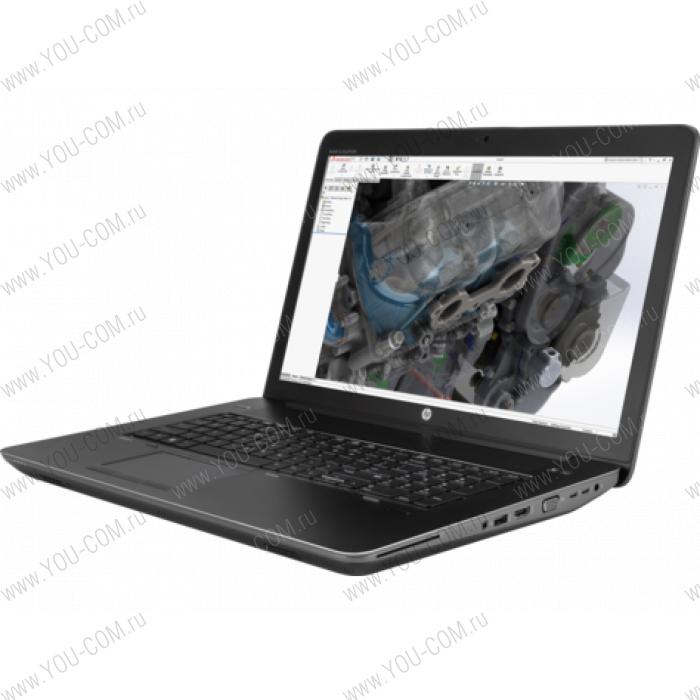 Ноутбук без сумки HP ZBook 17 G4 Core i7-7820HQ 2.9GHz,17.3" UHD (3840x2160) IPS DreamColor AG,nVidia Quadro P3000 6Gb GDDR5,32Gb DDR4(2),512Gb SSD Turbo,96Wh LL,FPR,3.2kg,3y,Black,Win10Pro