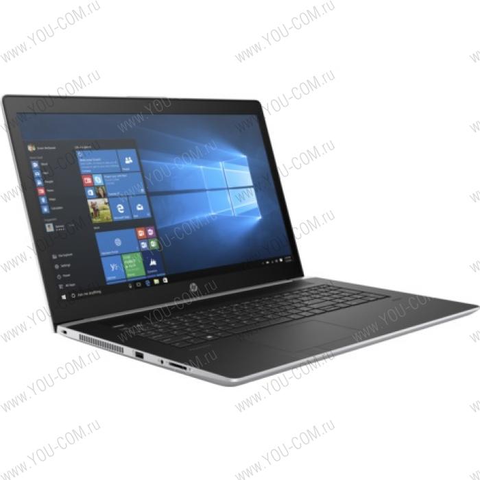 Ноутбук без сумки HP ProBook 470 G5 Core i5-8250U 1.6GHz,17.3" FHD (1920x1080) AG,nVidia GeForce 930MX 2Gb DDR3,8Gb DDR4(1),1Tb 5400,48Wh LL,FPR,2.5kg,1y,Silver,Win10Pro