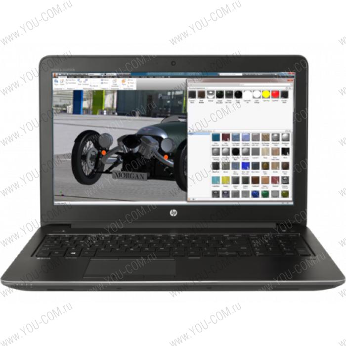 Ноутбук без сумки HP ZBook 15 G4 Core i7-7820HQ 2.9GHz,15.6" FHD (1920x1080) IPS AG,nVidia Quadro M2200 4Gb GDDR5,32Gb DDR4(4),256Gb SSD Turbo,1Tb 5400,90Wh LL,FPR,2.6kg,3y,Black,Win10Pro
